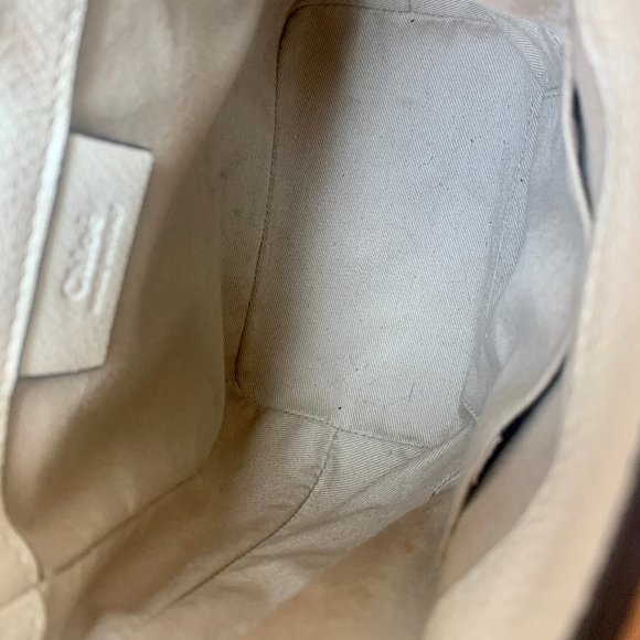 Authentic Chloe Mini Faye Backpack Cream - Picture 8 of 10